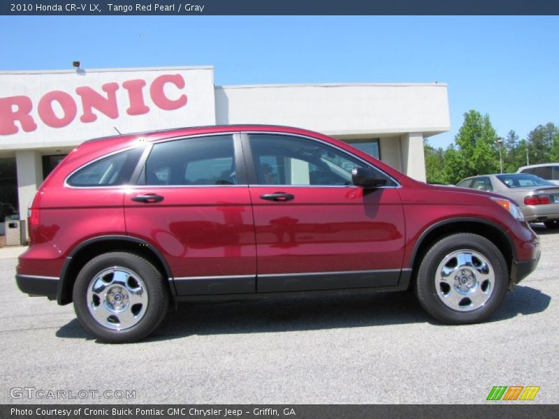 Tango Red Pearl / Gray 2010 Honda CR-V LX