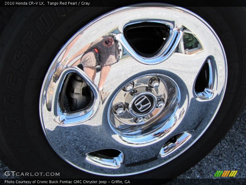 Tango Red Pearl / Gray 2010 Honda CR-V LX