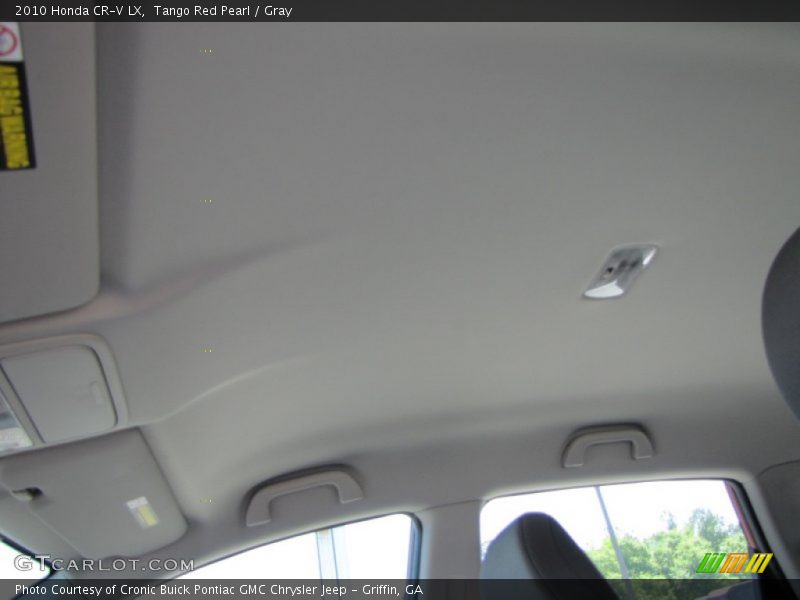 Tango Red Pearl / Gray 2010 Honda CR-V LX