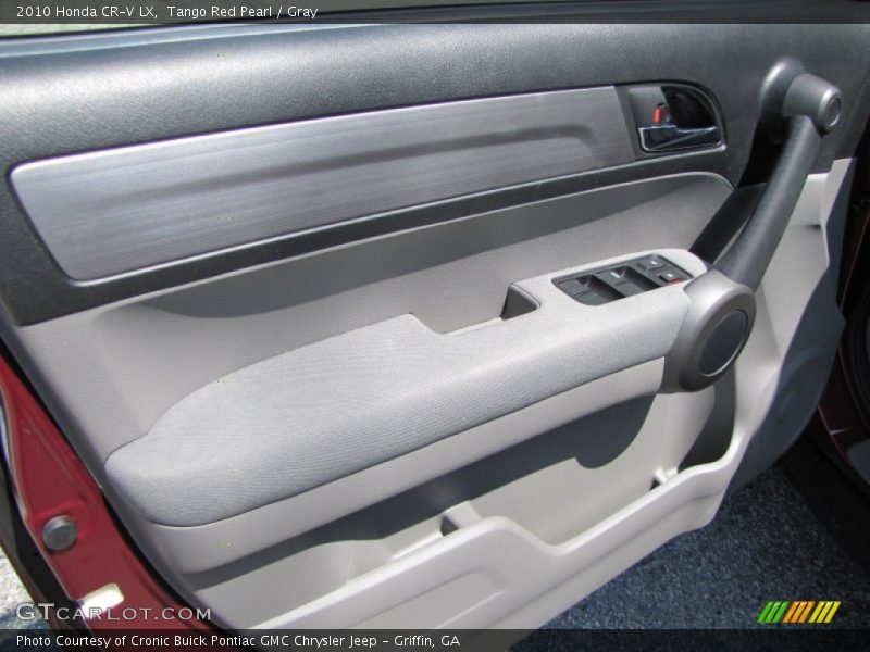 Tango Red Pearl / Gray 2010 Honda CR-V LX