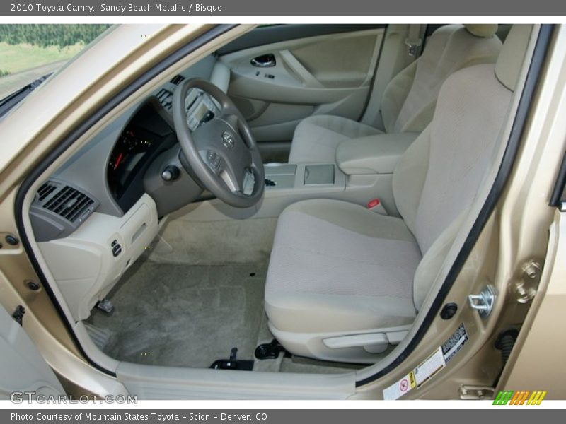 Sandy Beach Metallic / Bisque 2010 Toyota Camry