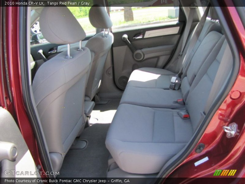 Tango Red Pearl / Gray 2010 Honda CR-V LX