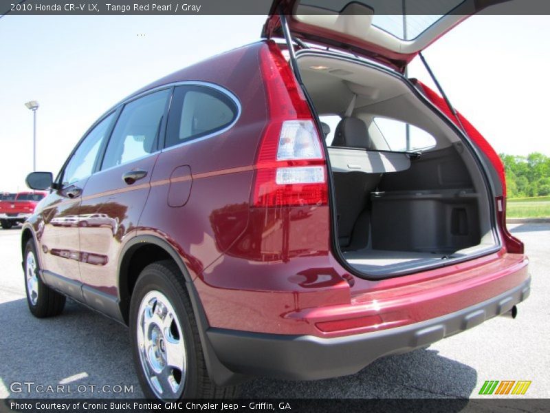 Tango Red Pearl / Gray 2010 Honda CR-V LX