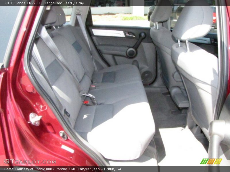 Tango Red Pearl / Gray 2010 Honda CR-V LX