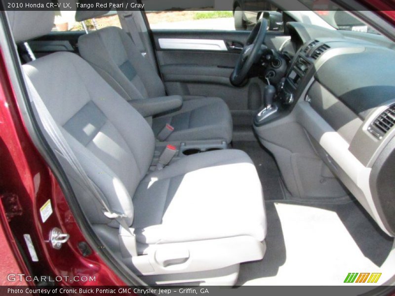 Tango Red Pearl / Gray 2010 Honda CR-V LX