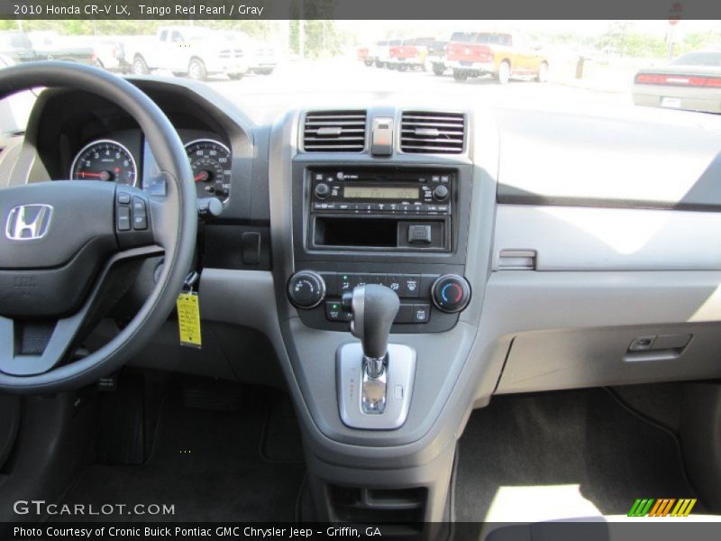 Tango Red Pearl / Gray 2010 Honda CR-V LX