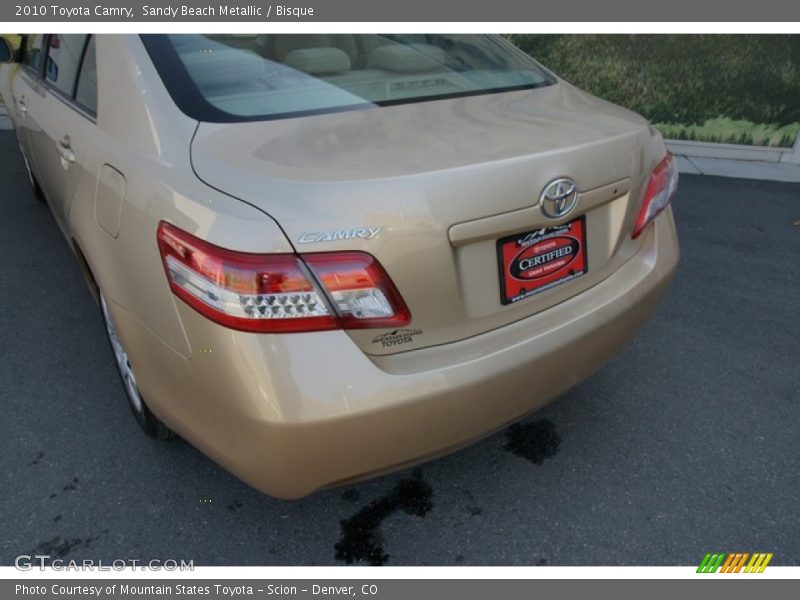 Sandy Beach Metallic / Bisque 2010 Toyota Camry