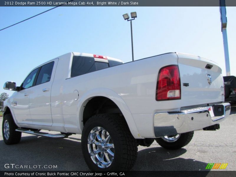 Bright White / Dark Slate 2012 Dodge Ram 2500 HD Laramie Mega Cab 4x4