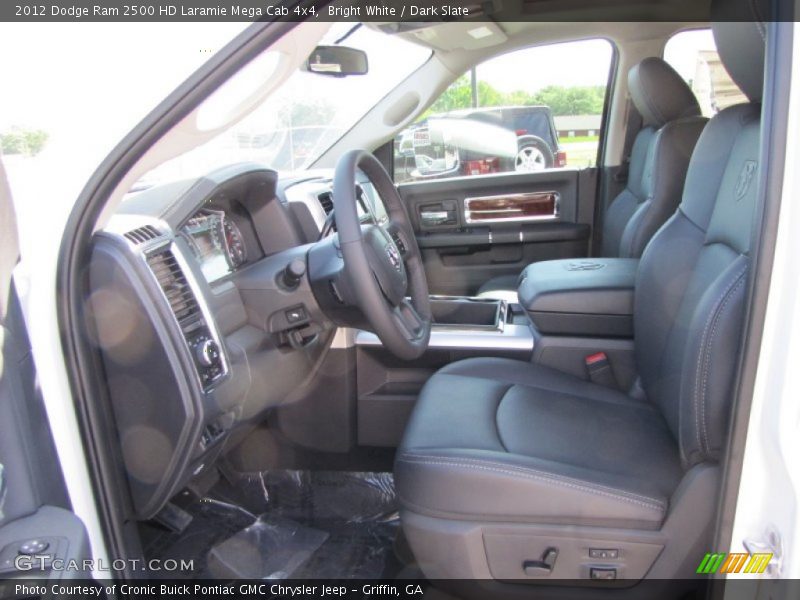  2012 Ram 2500 HD Laramie Mega Cab 4x4 Dark Slate Interior