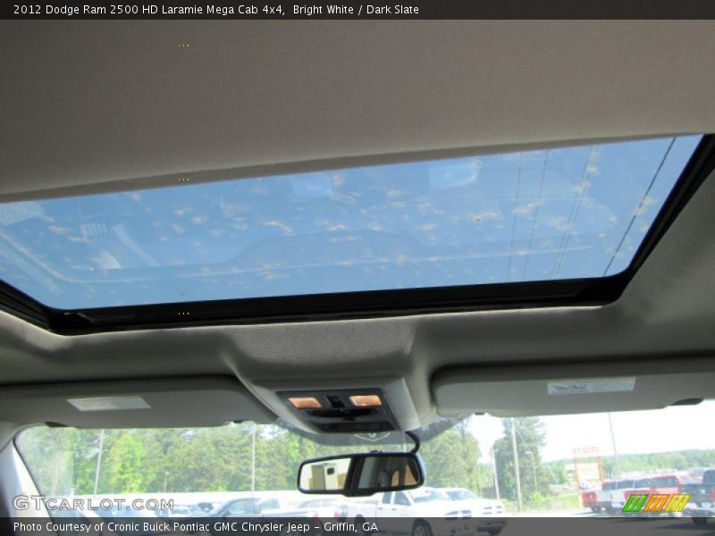 Bright White / Dark Slate 2012 Dodge Ram 2500 HD Laramie Mega Cab 4x4