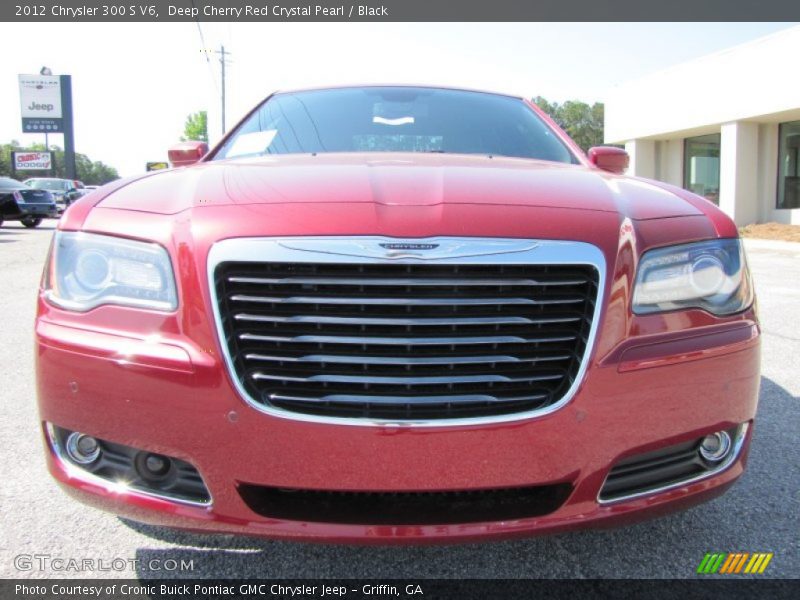 Deep Cherry Red Crystal Pearl / Black 2012 Chrysler 300 S V6