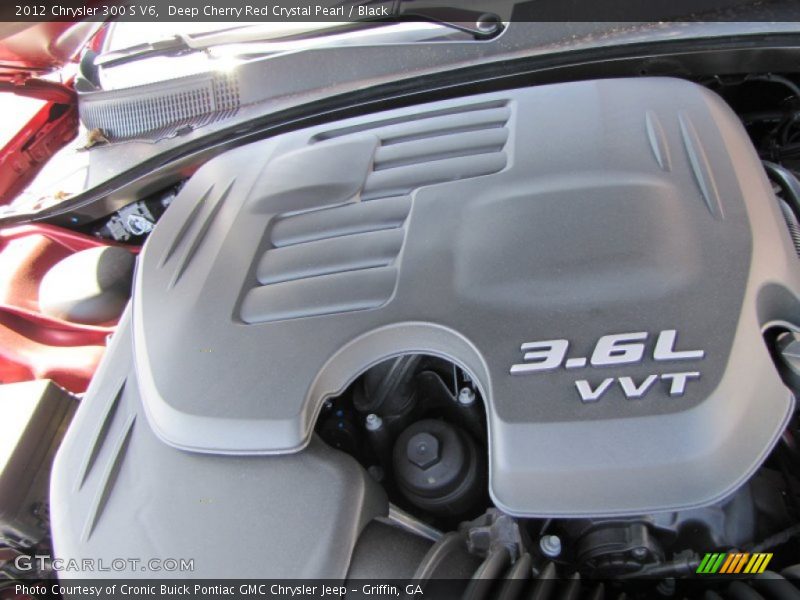 Deep Cherry Red Crystal Pearl / Black 2012 Chrysler 300 S V6