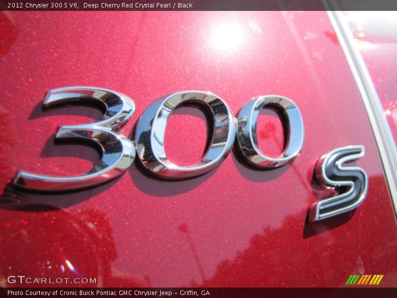 Deep Cherry Red Crystal Pearl / Black 2012 Chrysler 300 S V6