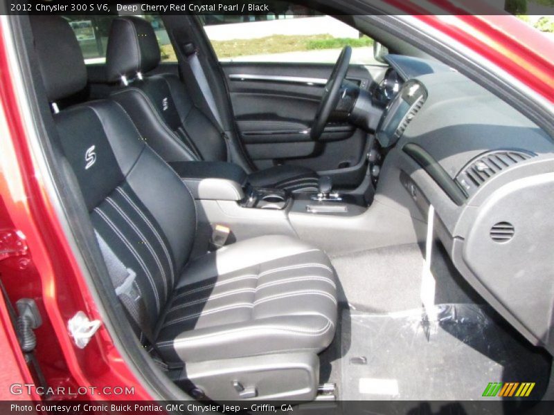 Deep Cherry Red Crystal Pearl / Black 2012 Chrysler 300 S V6