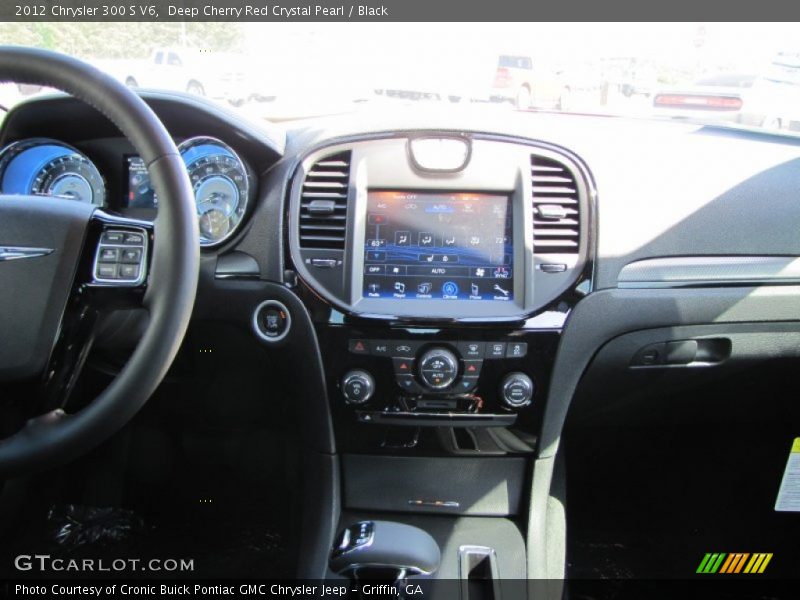 Deep Cherry Red Crystal Pearl / Black 2012 Chrysler 300 S V6