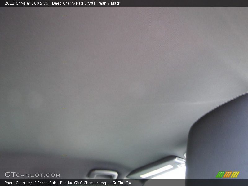 Deep Cherry Red Crystal Pearl / Black 2012 Chrysler 300 S V6