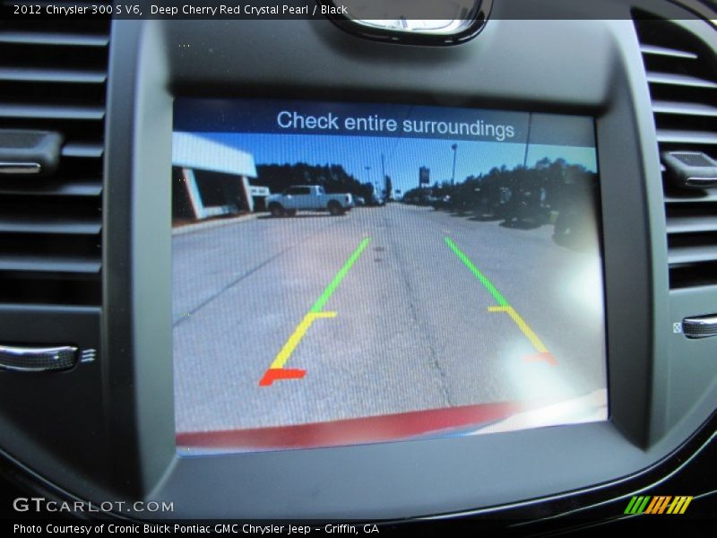 Deep Cherry Red Crystal Pearl / Black 2012 Chrysler 300 S V6