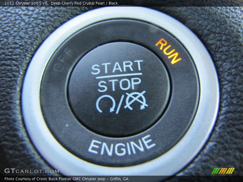 Deep Cherry Red Crystal Pearl / Black 2012 Chrysler 300 S V6