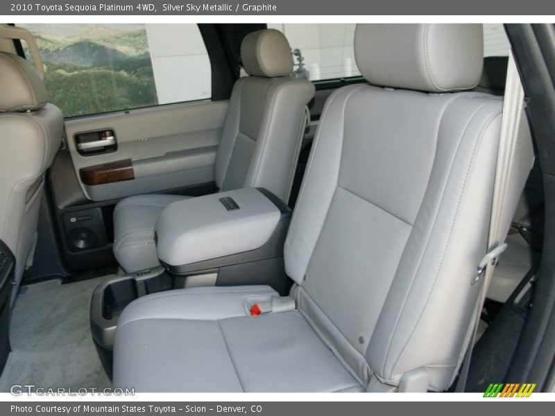 Silver Sky Metallic / Graphite 2010 Toyota Sequoia Platinum 4WD