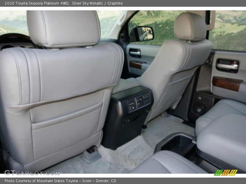 Silver Sky Metallic / Graphite 2010 Toyota Sequoia Platinum 4WD