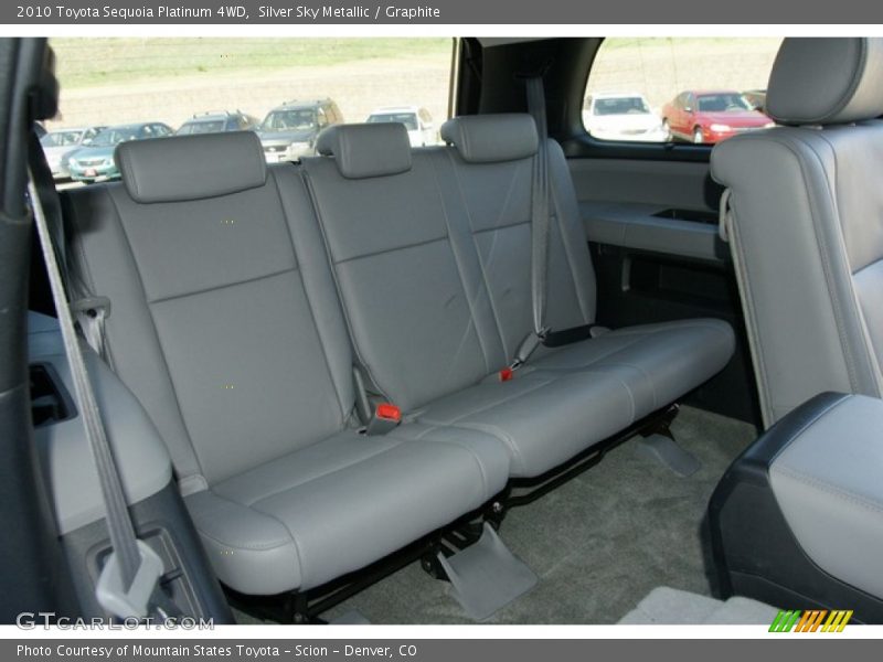 Silver Sky Metallic / Graphite 2010 Toyota Sequoia Platinum 4WD