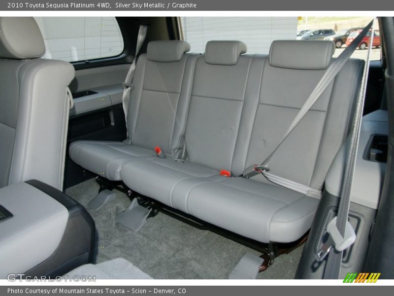 Silver Sky Metallic / Graphite 2010 Toyota Sequoia Platinum 4WD