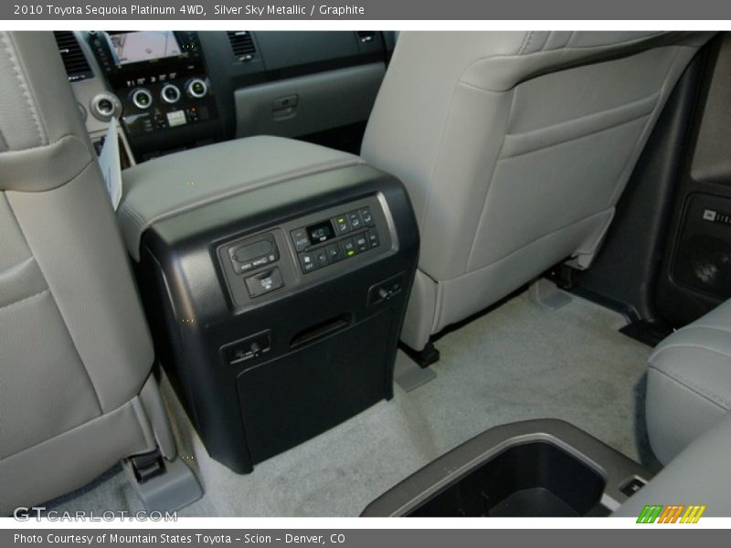 Silver Sky Metallic / Graphite 2010 Toyota Sequoia Platinum 4WD