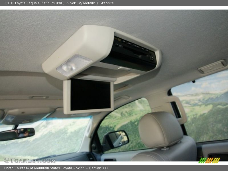 Silver Sky Metallic / Graphite 2010 Toyota Sequoia Platinum 4WD