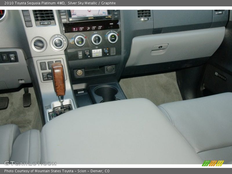 Silver Sky Metallic / Graphite 2010 Toyota Sequoia Platinum 4WD