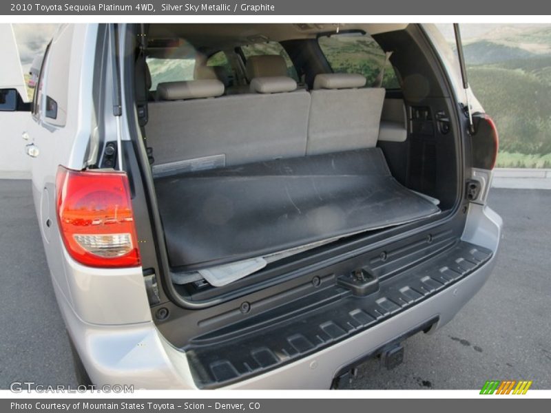 Silver Sky Metallic / Graphite 2010 Toyota Sequoia Platinum 4WD