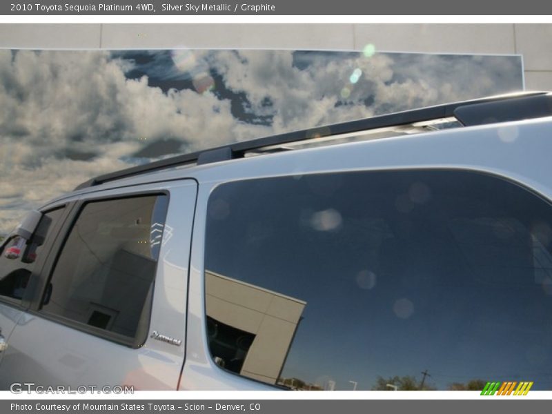 Silver Sky Metallic / Graphite 2010 Toyota Sequoia Platinum 4WD