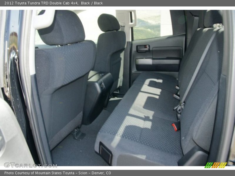 Black / Black 2012 Toyota Tundra TRD Double Cab 4x4