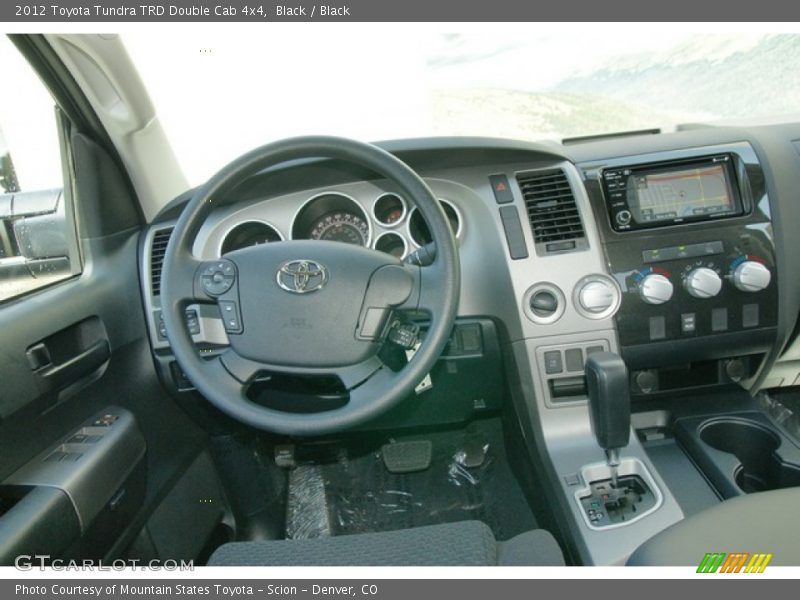 Black / Black 2012 Toyota Tundra TRD Double Cab 4x4