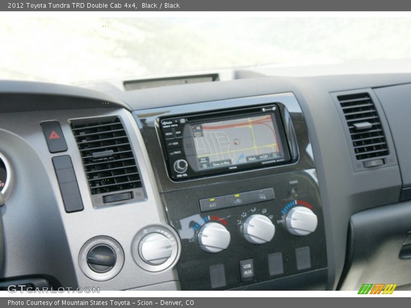 Black / Black 2012 Toyota Tundra TRD Double Cab 4x4