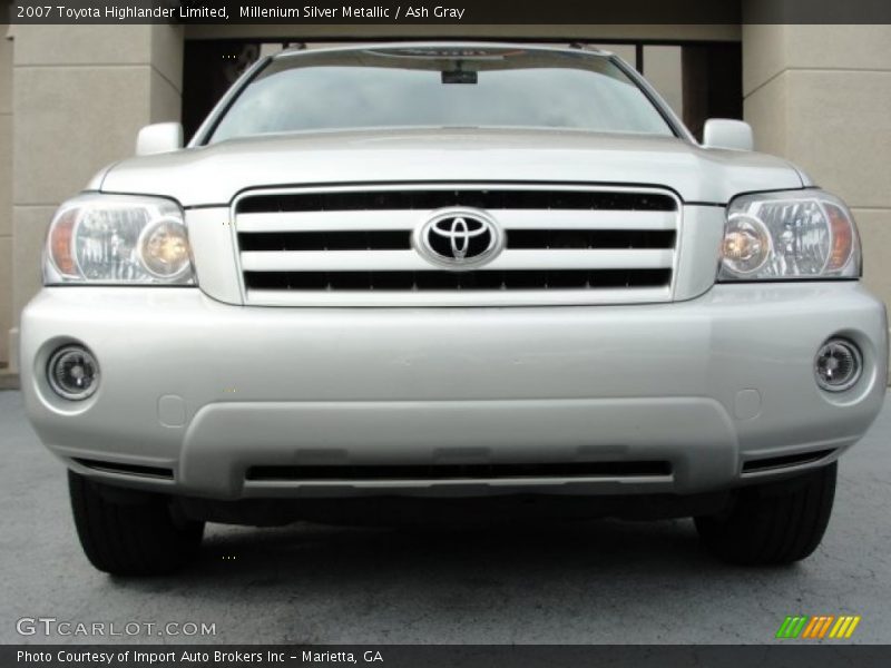Millenium Silver Metallic / Ash Gray 2007 Toyota Highlander Limited