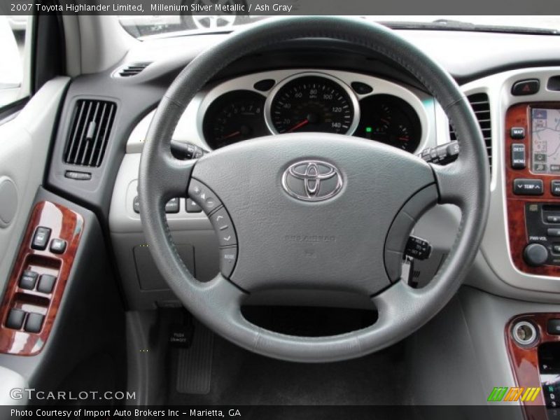 Millenium Silver Metallic / Ash Gray 2007 Toyota Highlander Limited