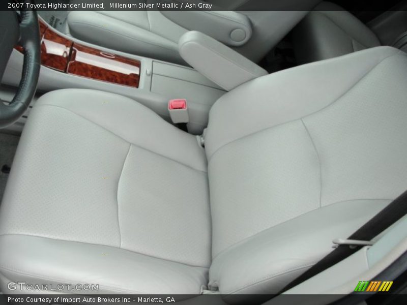 Millenium Silver Metallic / Ash Gray 2007 Toyota Highlander Limited