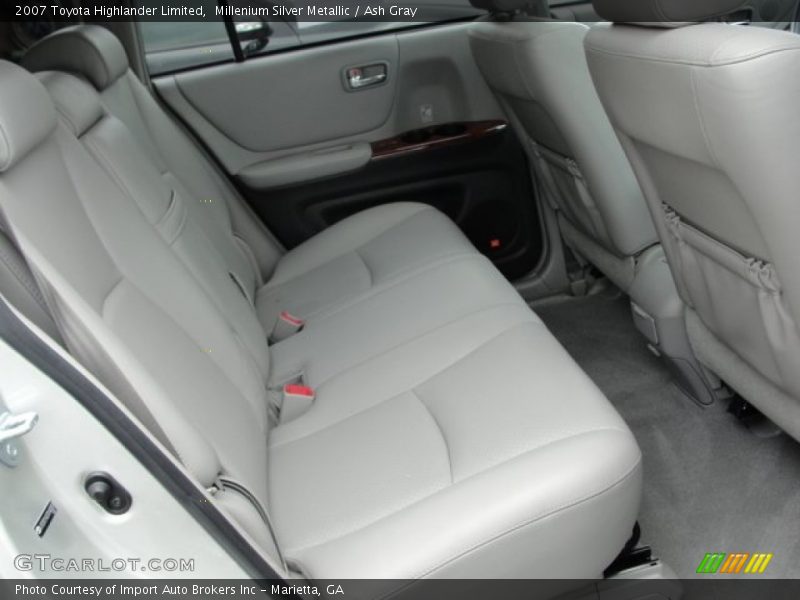Millenium Silver Metallic / Ash Gray 2007 Toyota Highlander Limited