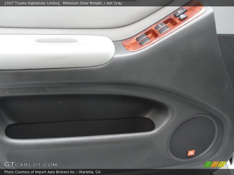 Millenium Silver Metallic / Ash Gray 2007 Toyota Highlander Limited