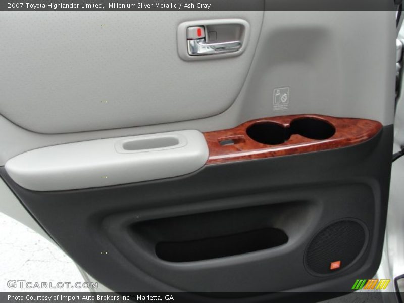 Millenium Silver Metallic / Ash Gray 2007 Toyota Highlander Limited