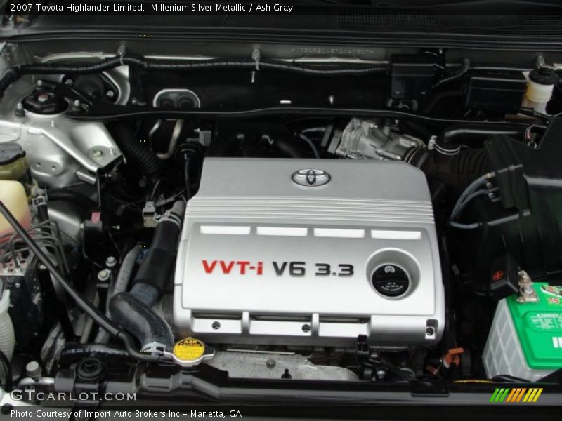 Millenium Silver Metallic / Ash Gray 2007 Toyota Highlander Limited