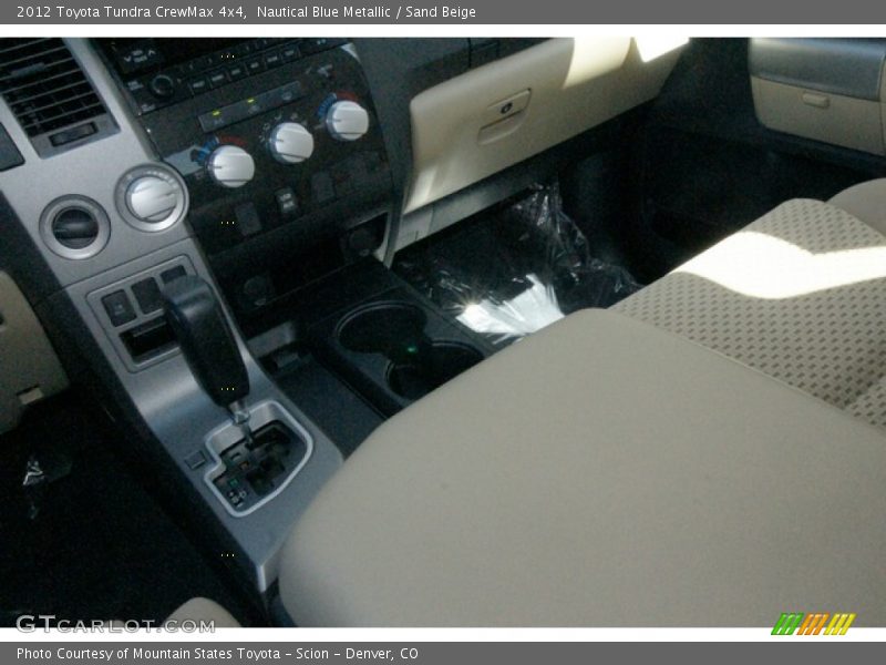 Nautical Blue Metallic / Sand Beige 2012 Toyota Tundra CrewMax 4x4