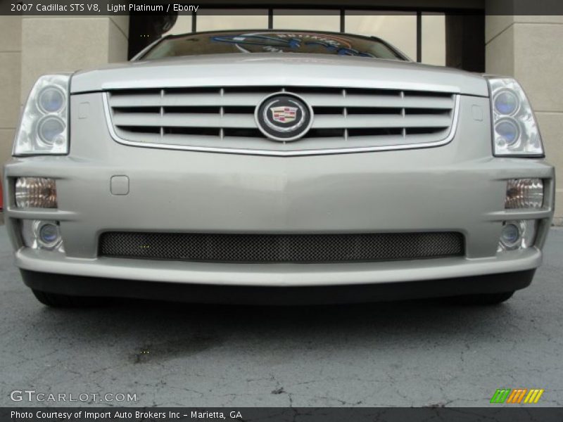 Light Platinum / Ebony 2007 Cadillac STS V8