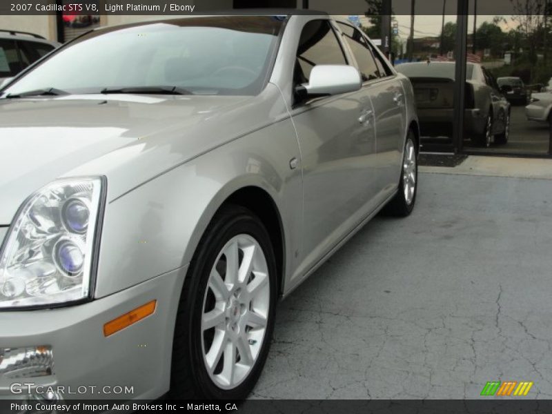 Light Platinum / Ebony 2007 Cadillac STS V8