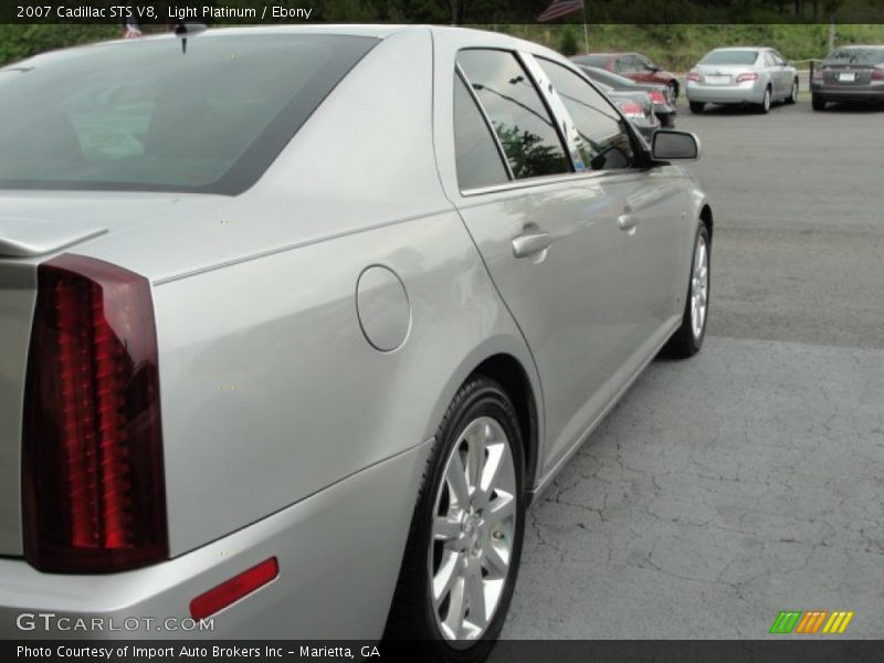 Light Platinum / Ebony 2007 Cadillac STS V8