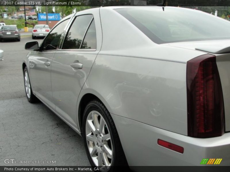 Light Platinum / Ebony 2007 Cadillac STS V8