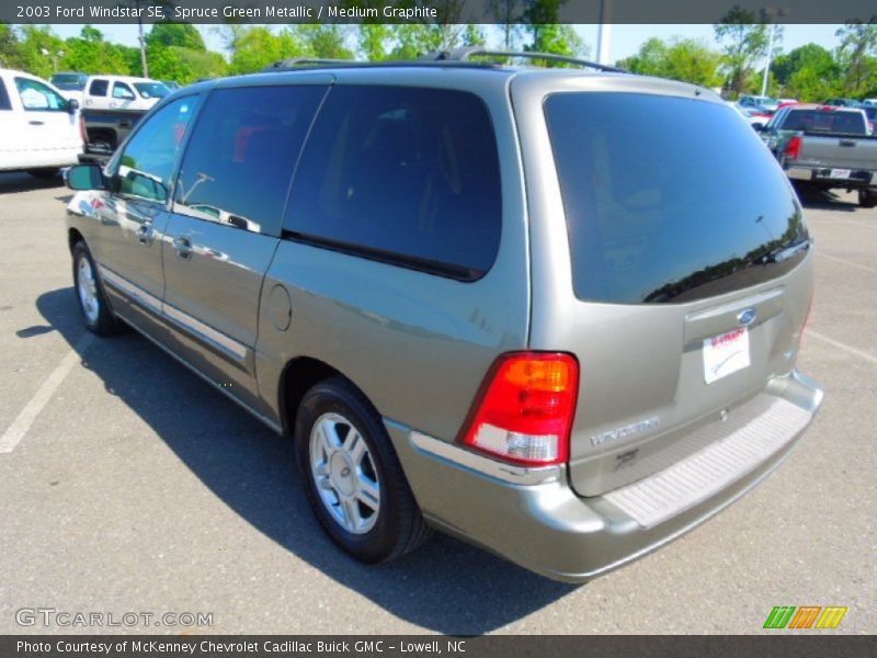 Spruce Green Metallic / Medium Graphite 2003 Ford Windstar SE