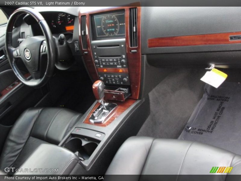 Light Platinum / Ebony 2007 Cadillac STS V8