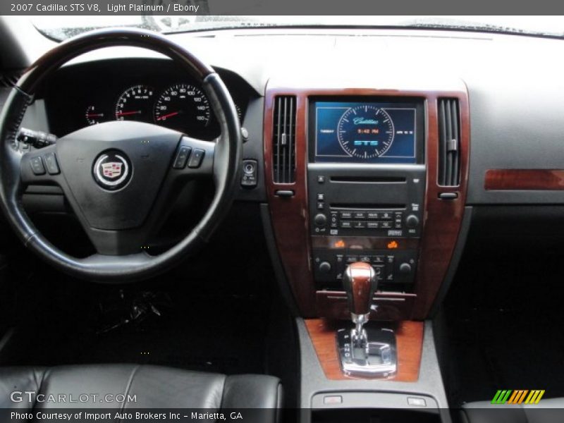 Light Platinum / Ebony 2007 Cadillac STS V8
