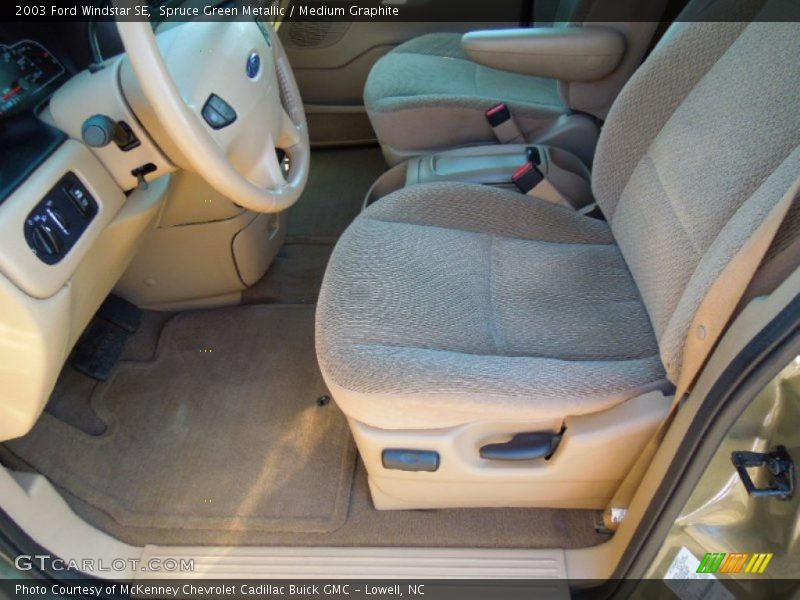 Spruce Green Metallic / Medium Graphite 2003 Ford Windstar SE